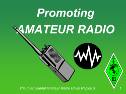 The International Amateur Radio Union Region 3