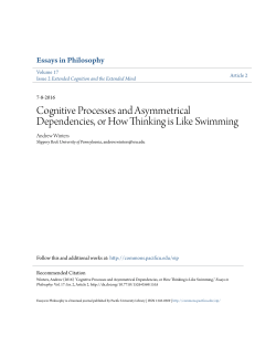 Cognitive Processes and Asymmetrical