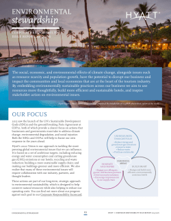 stewardship - Hyatt Thrive