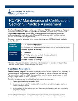 Section 3, Practice Assessment
