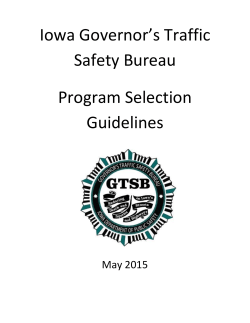 Iowa Program Selection Guidelines