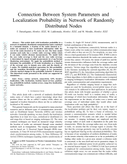 Connection Between System Parameters and