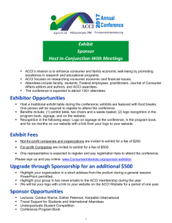 Exhibit / Sponsor