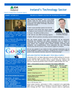 Ireland`s Technology Sector