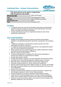 Cumbria County Council Business Support/Administration