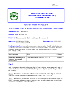 FSM - USDA Forest Service