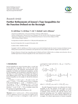 Further Refinements of Jensen`s Type Inequalities for the Function
