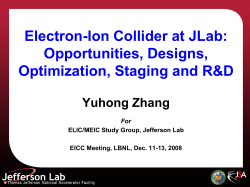 High Energy IP - JLab - CASA