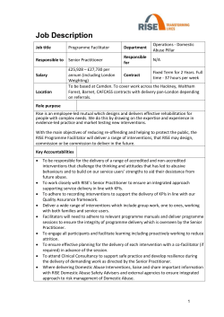 Job Description - networx Recruitment