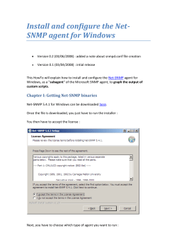Install and configure the Net
