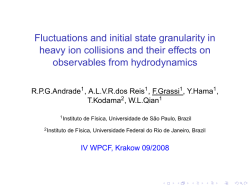Fluctuations and initial state granularity in heavy ion collisions and
