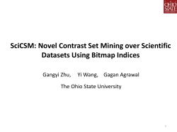 SSDBM15-gz-scism - Ohio State Computer Science and
