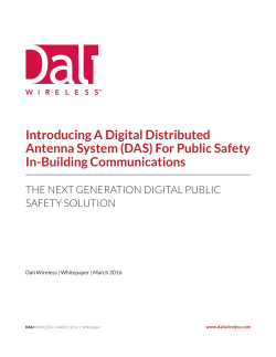 Introducing A Digital Distributed Antenna System (DAS)