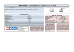 Carbon Dioxide (CO2) (Ambient) 0-60% Volume