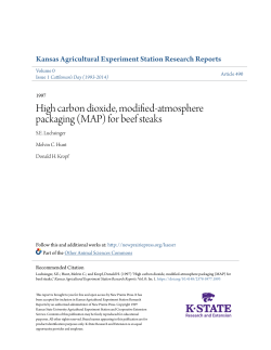 High carbon dioxide, modified-atmosphere