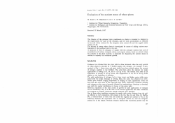 Evaluation of the nutrient status of wheat plants