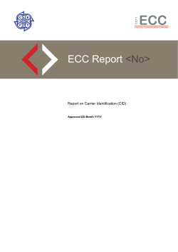 New ECC Report Style
