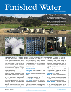 coastal town builds emergency water supply plant amid drought