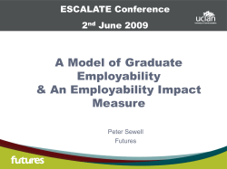 A new practical model of graduate employability