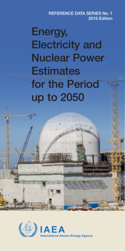 energy, electricity and nuclear power estimates