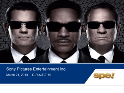 Sony Pictures Entertainment Inc.