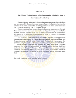 Cassava (Manihot u - Repository - UNAIR