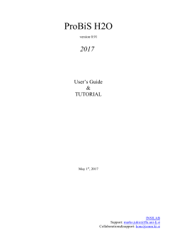 ProBiS H2O