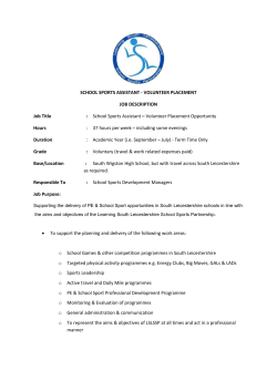 school-sports-partnership-school-games-assistant