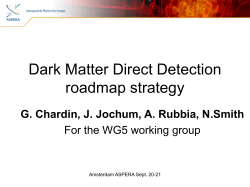 Draft roadmap strategy