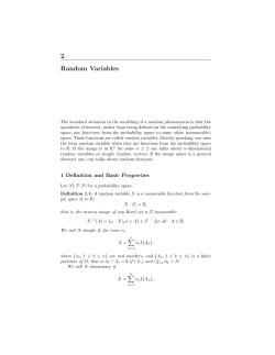 2 Random Variables