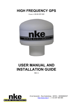 gps haute frequence - nke Marine Electronics