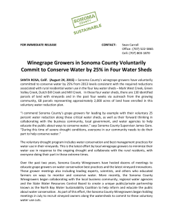08252015 Water Reduction Release FINAL