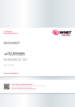 DATAShEET NL8060BC26-35C