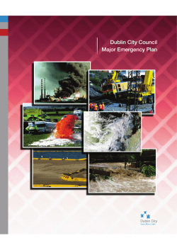 Dublin City Council Major Emergency Plan