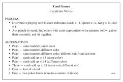 Card Games - Thinking Collaborative