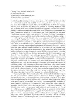 Closing Time: Storia di un negozio.