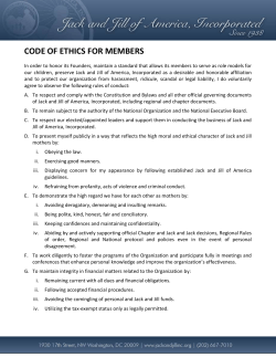 code of ethics for members