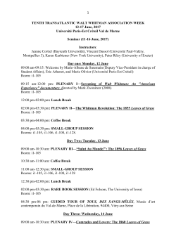 here - The Transatlantic Walt Whitman Association