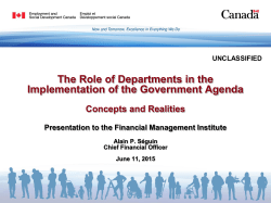CFOB Transformation Strategy - Financial Management Institute of