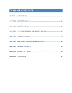 CSU Relocation Assistance andbook