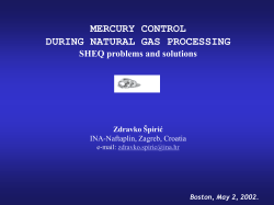 (mercury removal, recycling, storage and handling).