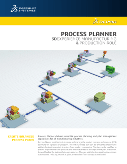 DELMIA Process Planner