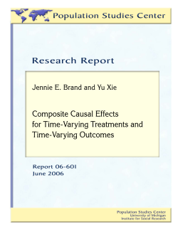 composite causal effects for time