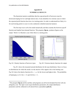 Appendix B: NUMERICAL RESULTS The theoretical analysis