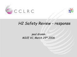 H2 Safety Review