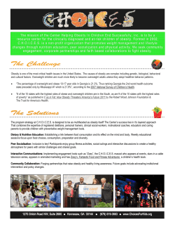 CHOICES One Page Marketing Gloss