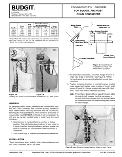 Air Hoist Chain Container