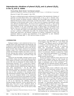 Intermolecular vibrations of phenol&ndash;(H2O)3 and d1