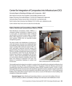 Center for Integration of Composites into Infrastructure (CICI)