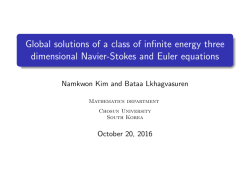 Global solutions of a class of infinite energy three
